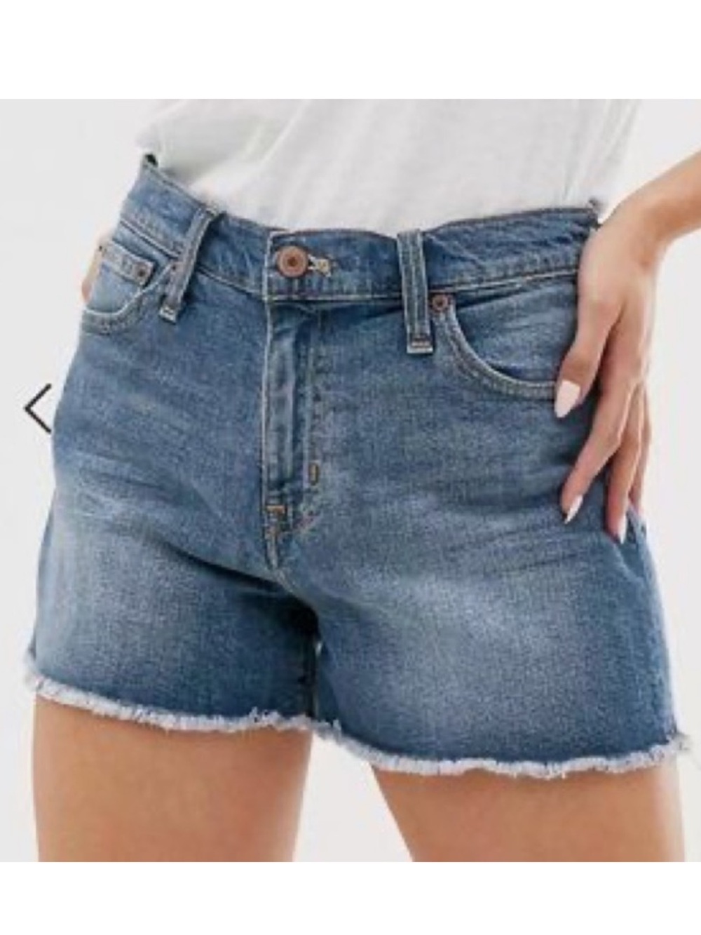 J.Crew High Waisted Denim Shorts 30